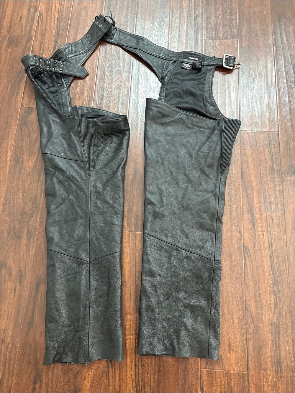 Harley-Davidson leather chaps size 2XL